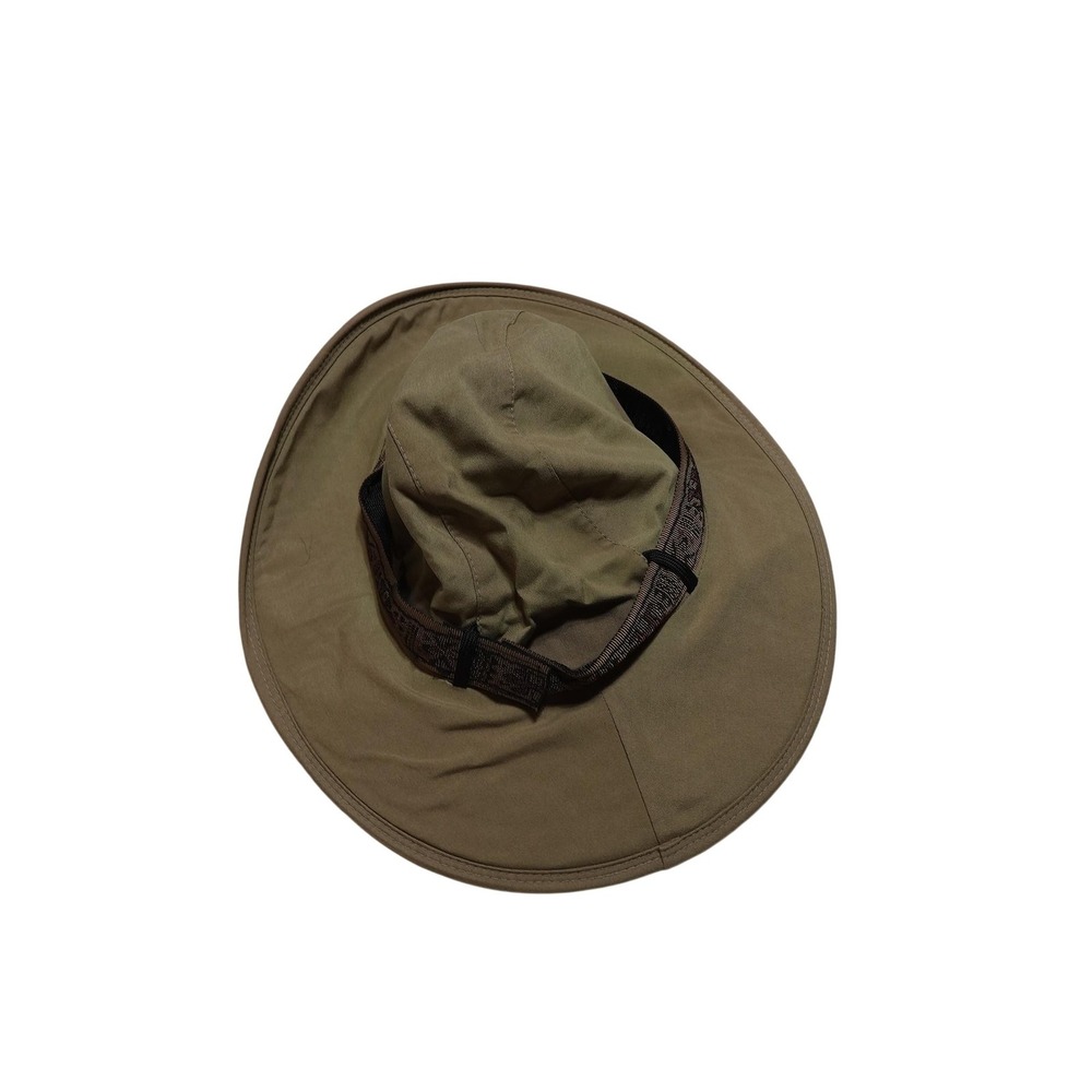 Watership Trading Co Hat Boonie Fitted Mens L Beige Nylon Wide Brim USA Outdoor